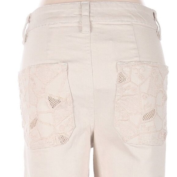 Ramy Brook Talia Pant Lace Pockets Boho Wide Leg NWT Retail $395 Size 4 - Picture 5 of 6